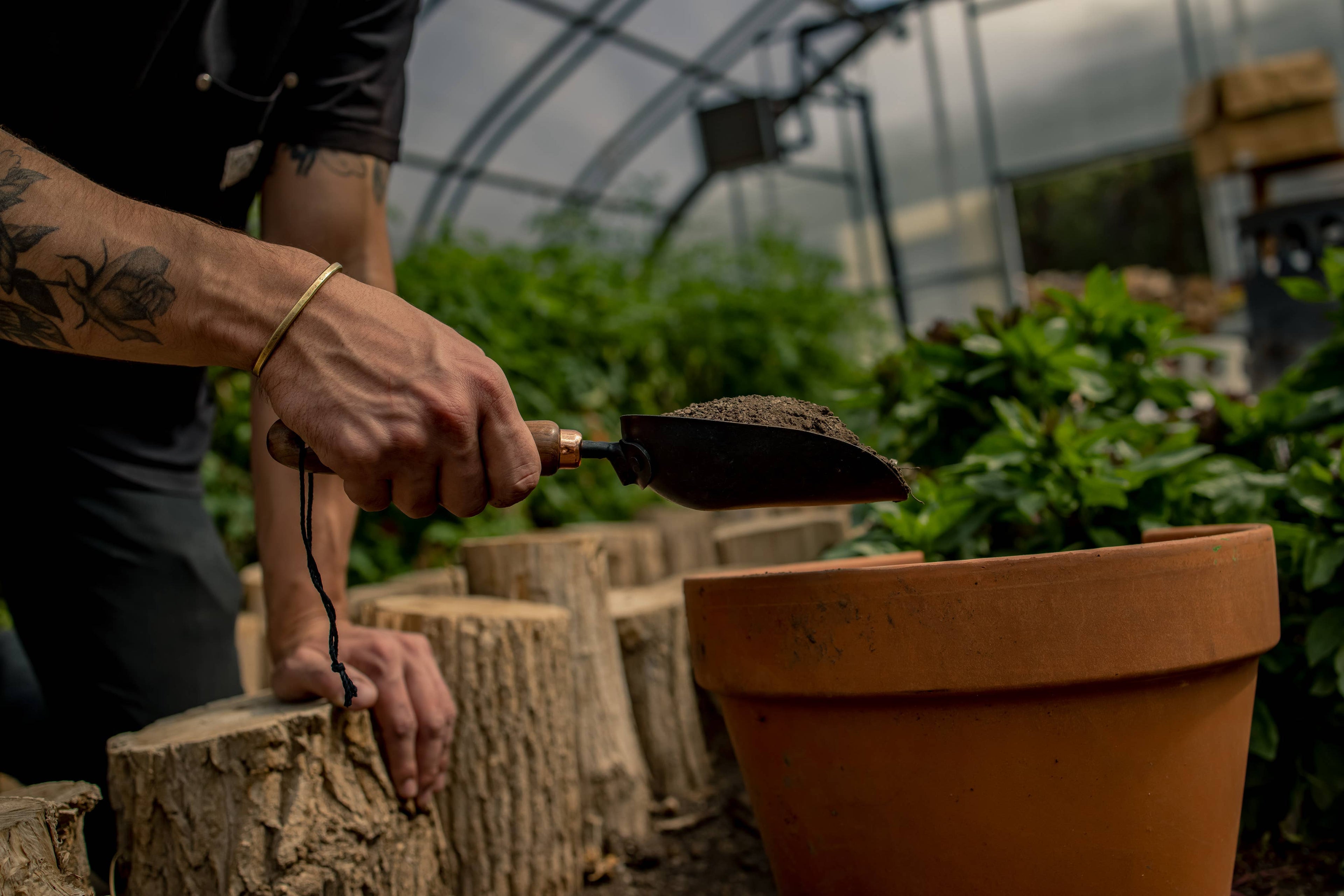 Classic Hand-Forged Soil Trowel | Heritage Garden Scoop