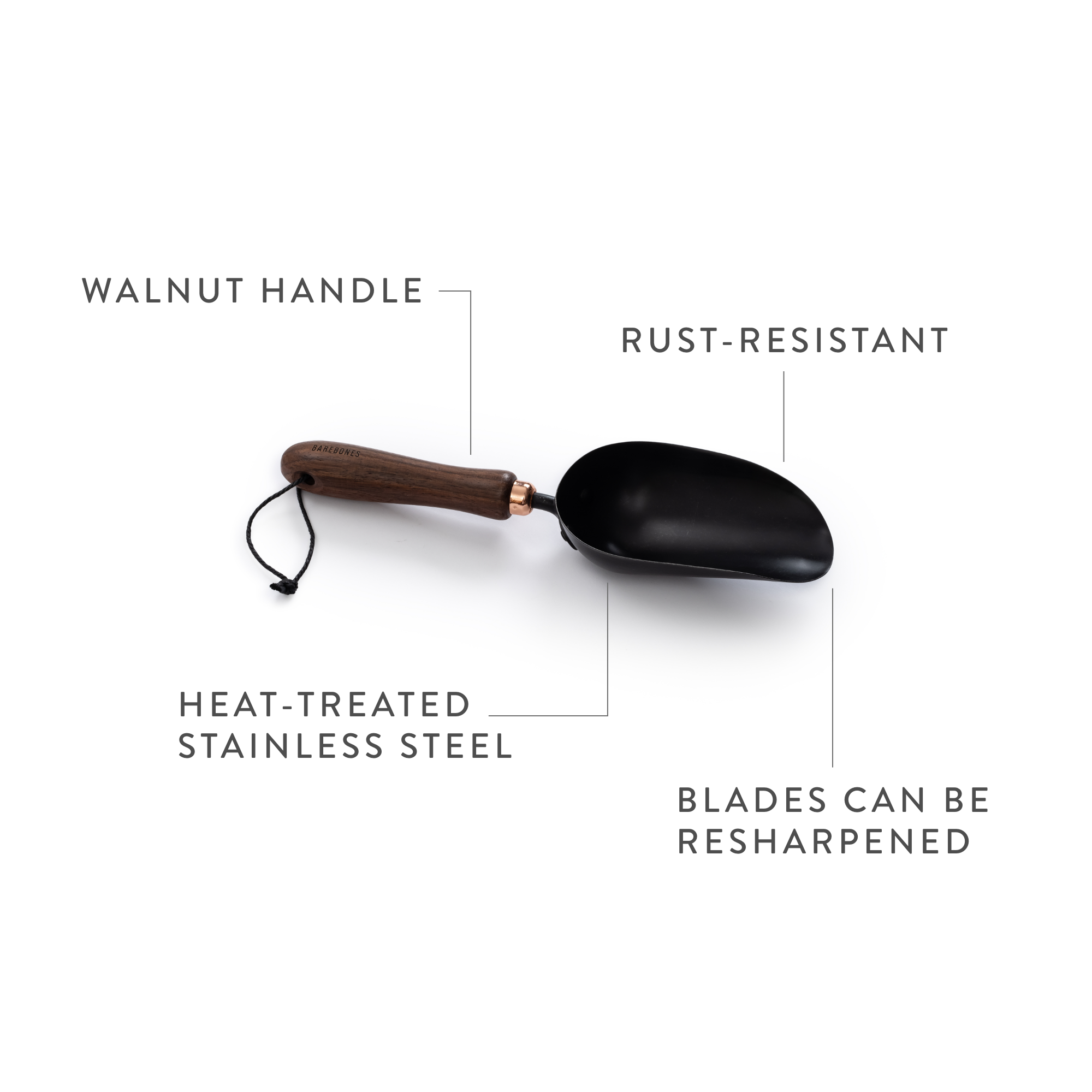 Classic Hand-Forged Soil Trowel | Heritage Garden Scoop